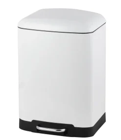 Steel Function - FIRKANTET HVID AFFALDSSPAND 12 LTR.