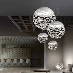 Studio Italia design - Kelly Sphere lampe- Medium - Hvid