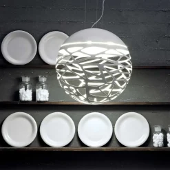 Studio Italia design - Kelly Sphere lampe small - Hvid