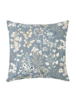 Svanefors - Wood Pudebetræk - Blue 45x45cm