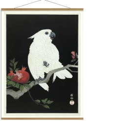 The Dybdahl - Plakat 50x70 cm. - Cockatoo & Pomegranate - Papir