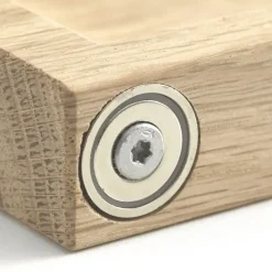 The Oak Men - Notice Shelf - Small - Dark Oak