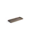 The Oak Men træbakke - Square Tray Small - Sort olieret eg