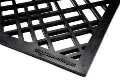 Tica Copenhagen - Dørmåtte - Lines design - Gummi - 40x60 cm