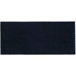 Tica Copenhagen - Smudsmåtte - Ensfarvet - Mørkeblå - 67x150 cm