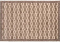Tica Copenhagen - Smudsmåtte - Dots - Sand - 90x130 cm