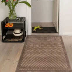 Tica Copenhagen - Smudsmåtte - Dots - Sand - 90x130 cm