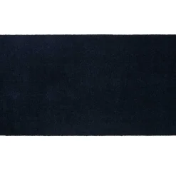 Tica Copenhagen - Smudsmåtte - Ensfarvet - Mørkeblå - 67x120 cm