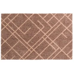 Tica Copenhagen - Smudsmåtte - Lines - Sand - 40x60 cm