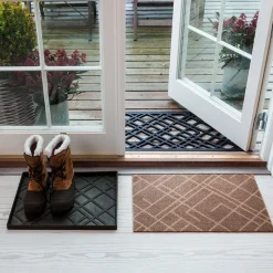 Tica Copenhagen - Smudsmåtte - Lines - Sand - 40x60 cm