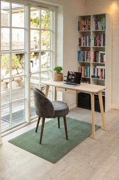 Tica Copenhagen - Smudsmåtte - Ensfarvet - Dusty green/støvet grøn - 90x130 cm