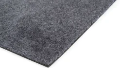 Tica Copenhagen - Smudsmåtte - Ensfarvet - Grå - 67x200 cm