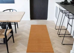 Tica Copenhagen - Smudsmåtte - Ensfarvet - Dijon - 67x200 cm