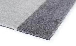 Tica Copenhagen - Smudsmåtte - Stripes Horizon - Lysegrå - 40x60 cm