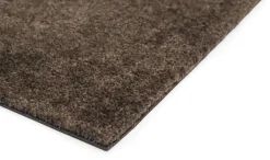 Tica Copenhagen - Smudsmåtte - Ensfarvet - Mørkebrun - 67x200 cm