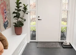 Tica Copenhagen - Smudsmåtte / Dørmåtte - Grå - Steelgrey - 60x90 cm