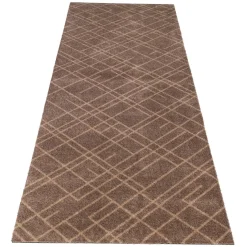 Tica Copenhagen - Smudsmåtte - Lines - Sand - 67x200 cm