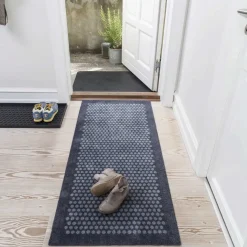 Tica Copenhagen - Smudsmåtte - Dots - Grå - 67x200 cm