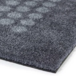 Tica Copenhagen - Smudsmåtte - Dots - Grå - 67x200 cm