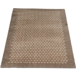 Tica Copenhagen - Smudsmåtte - Dots - Sand/beige - 67x120 cm