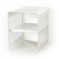 Tica Copenhagen - Vægreol i small - Hvid Metal