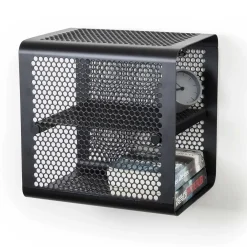 Tica Copenhagen - Vægreol i Small - Sort Metal