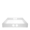 Tray bakke i hvid fra Neon Living (lille) - hvid (21 x 29 cm)
