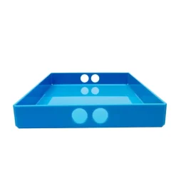 Tray bakke i turkis fra Neon Living (lille) - turkis (21 x 29 cm) - 1 stk. tilbage