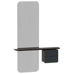 Umage - Entrespejl - One More Look - Grå og mørk eg - Anthracite grey/dark oak