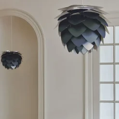 Umage - Lampeskærm - Aluvia Pendel - Anthracite grey - Mini Ø40 cm