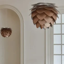 Umage - Lampeskærm - Aluvia Pendel - Børstet bronze - Medium Ø59 cm