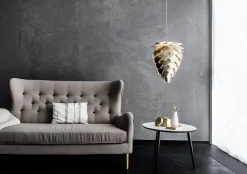 Umage - Lampeskærm - Conia - Børstet messing - Medium