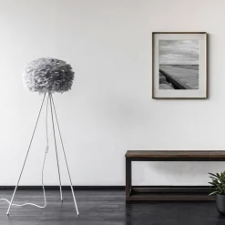 Umage - Lampeskærm - Eos - Lys Grå fjer - Medium