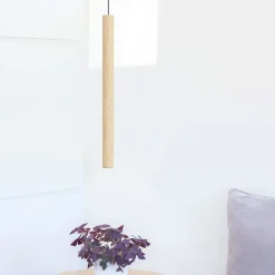 Umage - Pendel - Chimes Tall - Oak/Eg - ø: 3.4 cm h: 44 cm