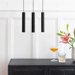 Umage - Pendel Lamper Chimes Cluster - 3 stk. - Black oak/Sort eg