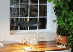 Umage - Pendel m/ ståltop - Asteria - Black - Medium Ø43 cm