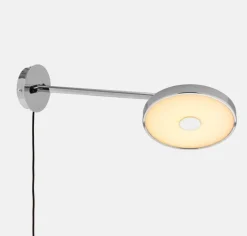 Umage - Væglampe med ledning - Asteria Long Monochrome - Stål