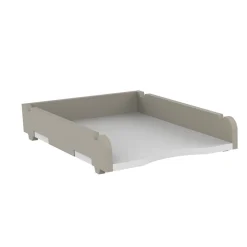 UNILUX - Brevbakke - Stabelbar - STOLL PET - Grå (1 stk.)