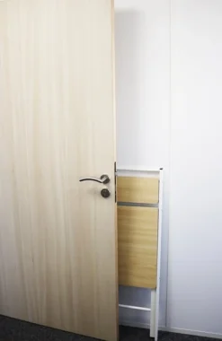 UNILUX - Folde bord - HOMY - Bøg/Hvid