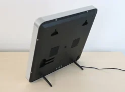 UNILUX - LED Væg Ur - FLO - Sort