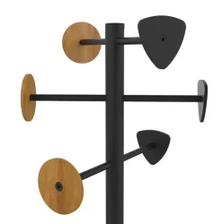 UNILUX - Stumtjener - BORA - Sort/Bambus