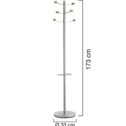 UNILUX - STUMTJENER - BOUQUET - GRÅ/TRÆ - 173 cm