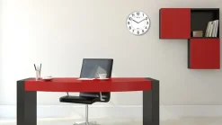 UNILUX - Væg Ur - ARIA - Metal grå