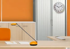 UNILUX - Væg Ur - ATTRACTION - GRÅ