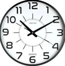 UNILUX - Væg Ur - MAXI POP - Sort