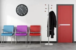 UNILUX - Væg Ur - MEGA UR - Sort