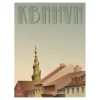 VISSEVASSE - Christianshavn plakat - 50x70 cm