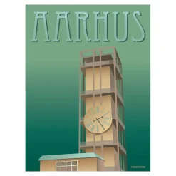 VISSEVASSE - Rådhuset plakat - 50x70 cm