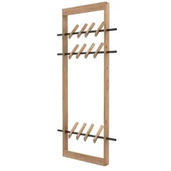 We Do Wood - Knagerække - eg og sort stål