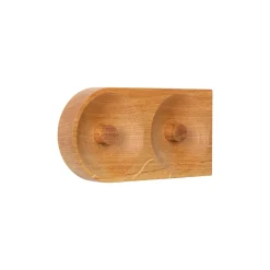 We Do Wood - Solid Hook, 2 Hooks, Oak